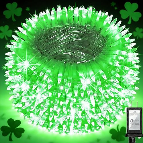 Vista 15 de 1500 luces LED para Navidad, 470 pies, cadena de luces de Navidad para exteriores con 12 modos, luces LED multicolor con temporizador regulable