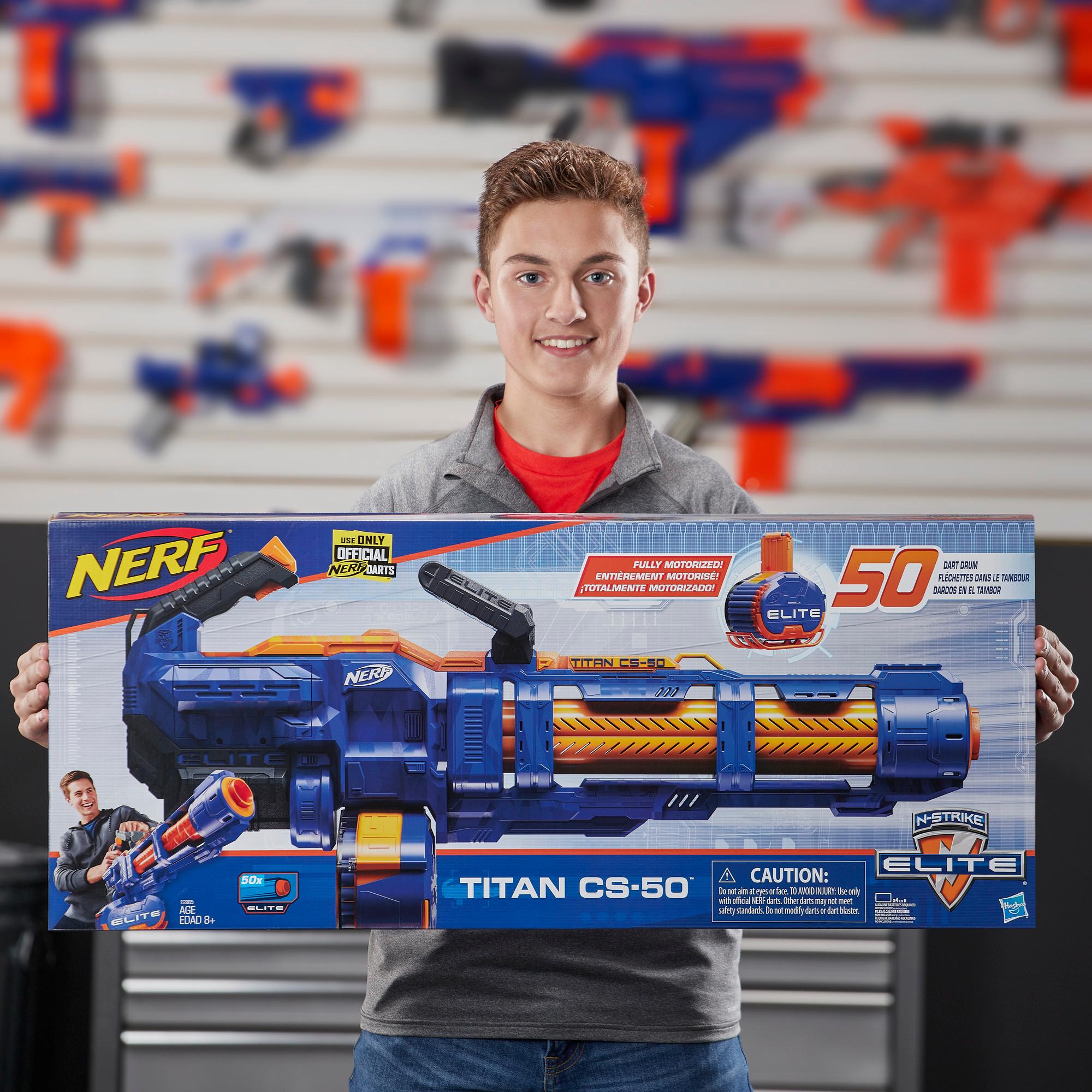 Amazon.com: NERF Elite Titan CS-50 Toy Blaster - Totalmente