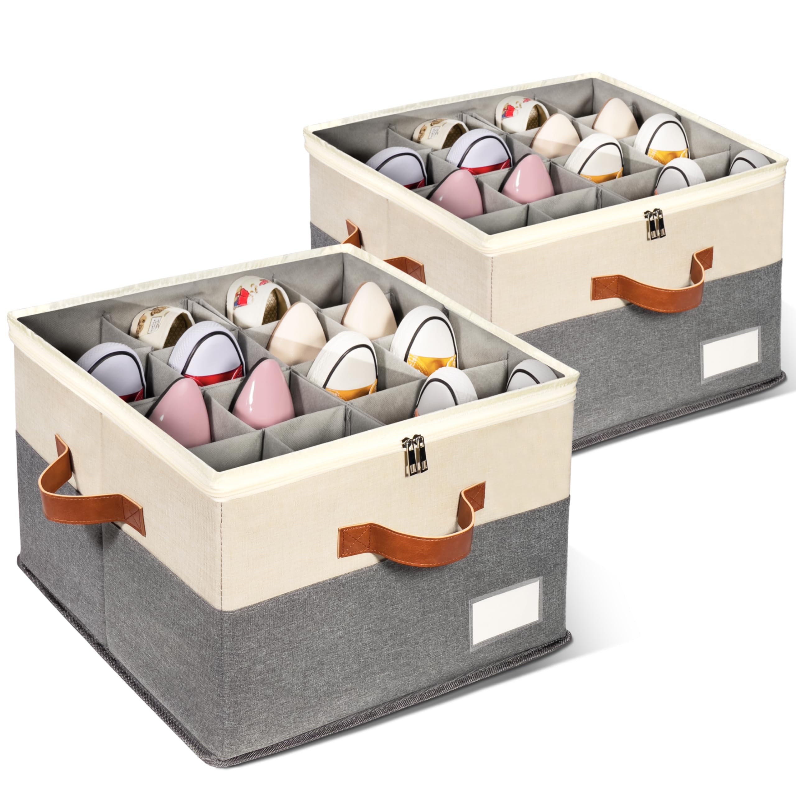 2 Pack Shoe Organizer for Closet