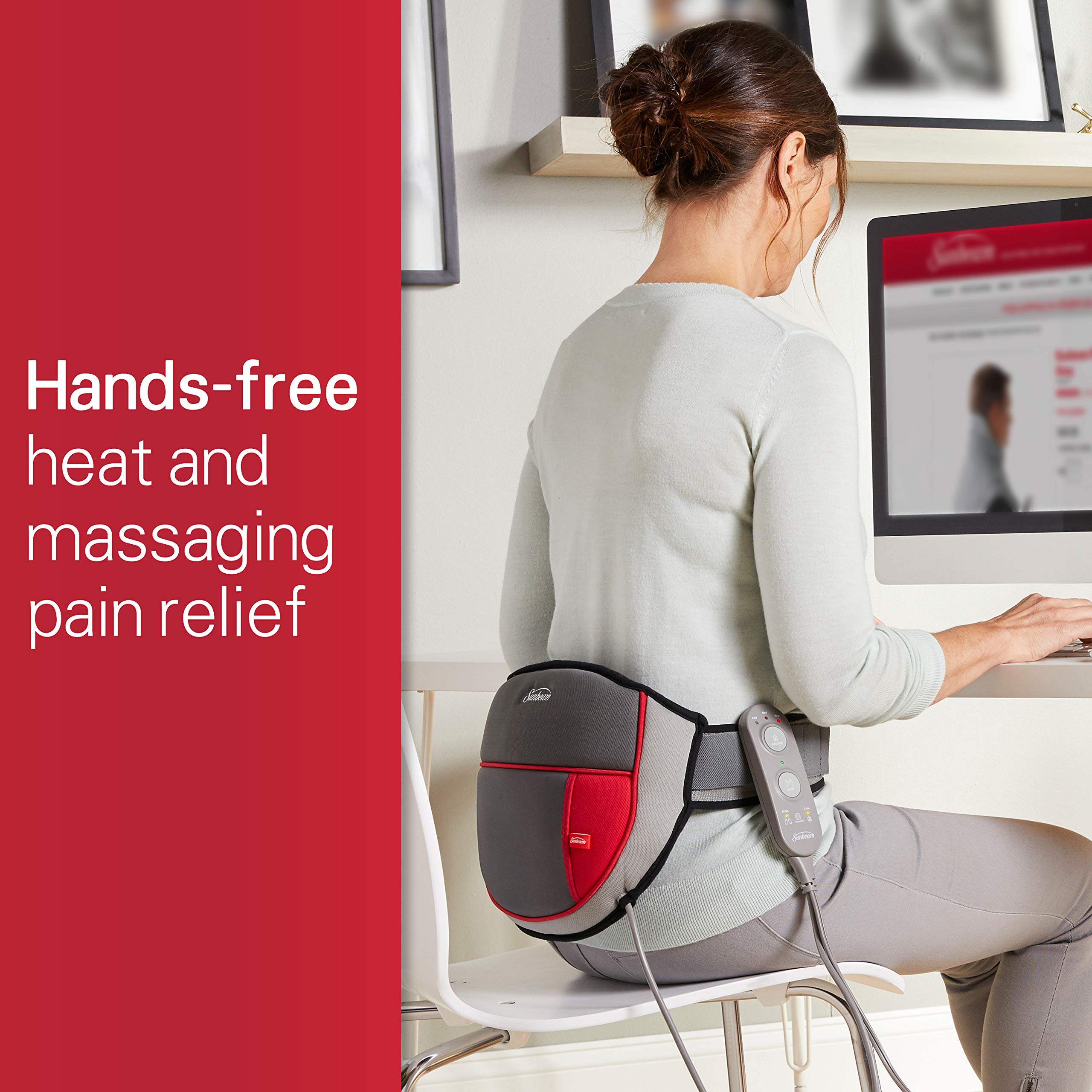Amazon.com: Sunbeam: Massaging Heating Pads