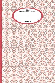 Spark Delivery Driver Tracker - Log To Record Mileage, Completed Trips, Tips Received And Removed, Master Lists for Gate Codes and Tip Baiters - Spark Delivery Driver Logbook