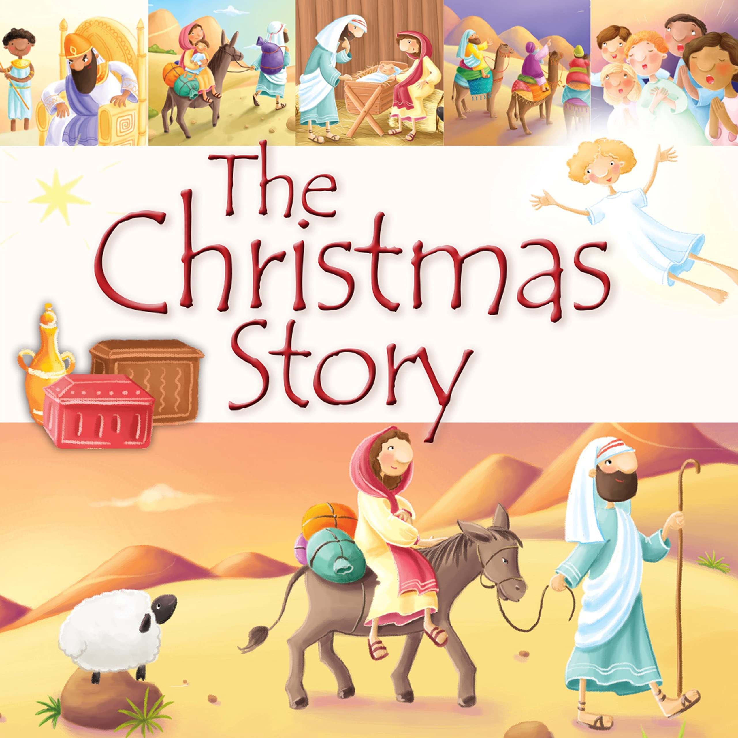 The Christmas Story (99 Stories from the Bible)-Juliet David,Eli
