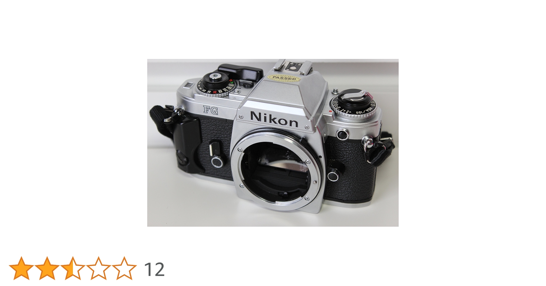 フィルムカメラ Nikon FG Nikon FG(ニコン) - 中古カメラ・レンズ買取の専門店ファイブ