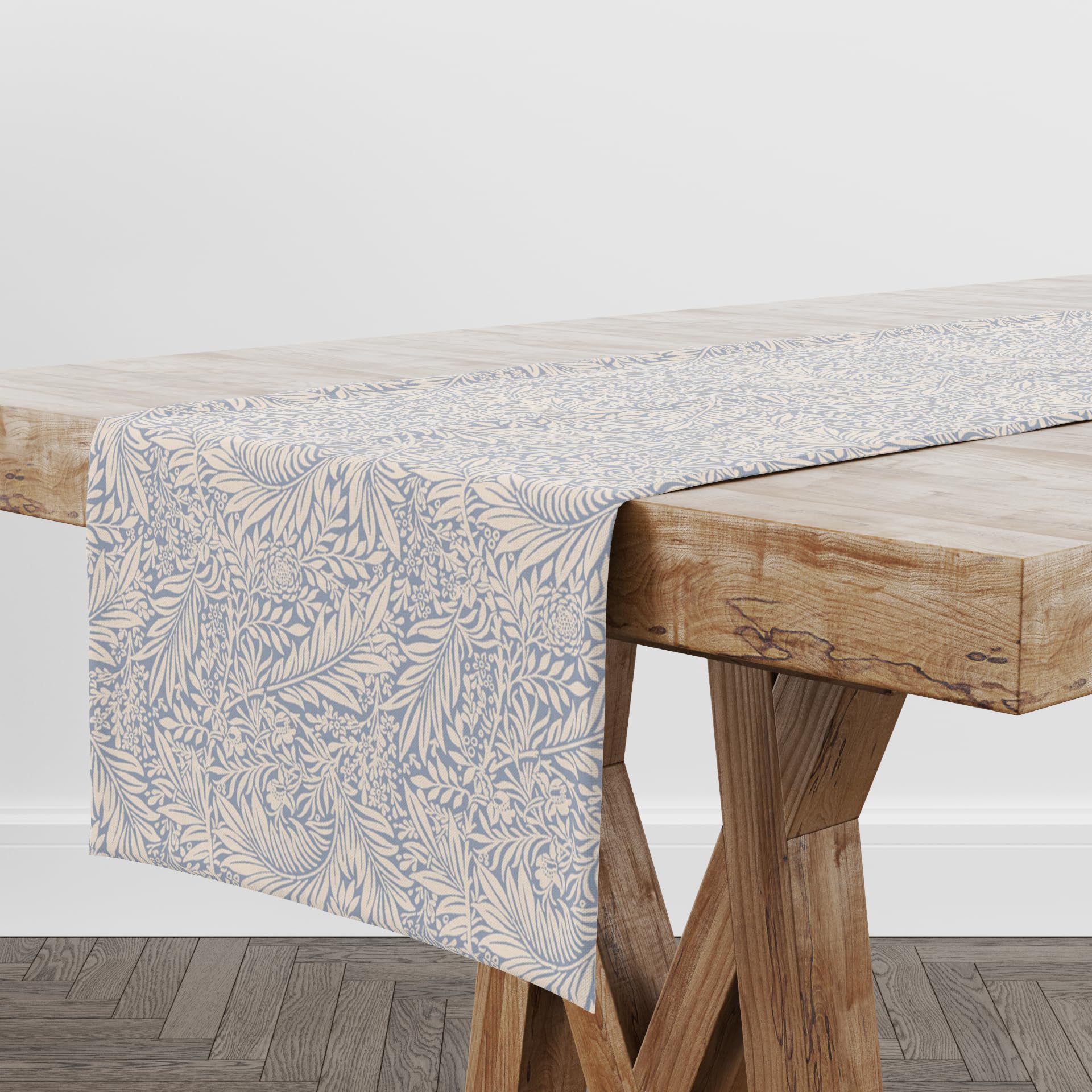 Harrison Cropper William Morris Larkspur Fabric Table Runner (Azure)