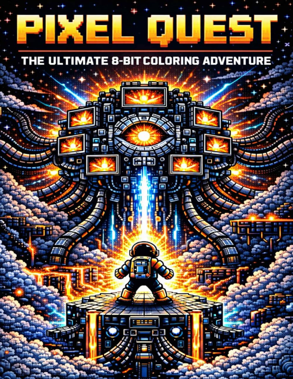 PIXEL QUEST: THE ULTIMATE 8-BIT COLORING ADVENTURE