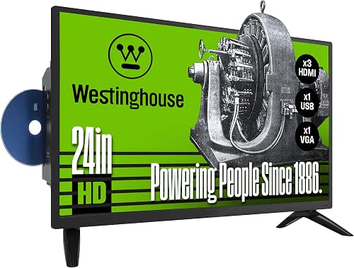 Westinghouse 24 Inch TV with DVD Player Built in, HD