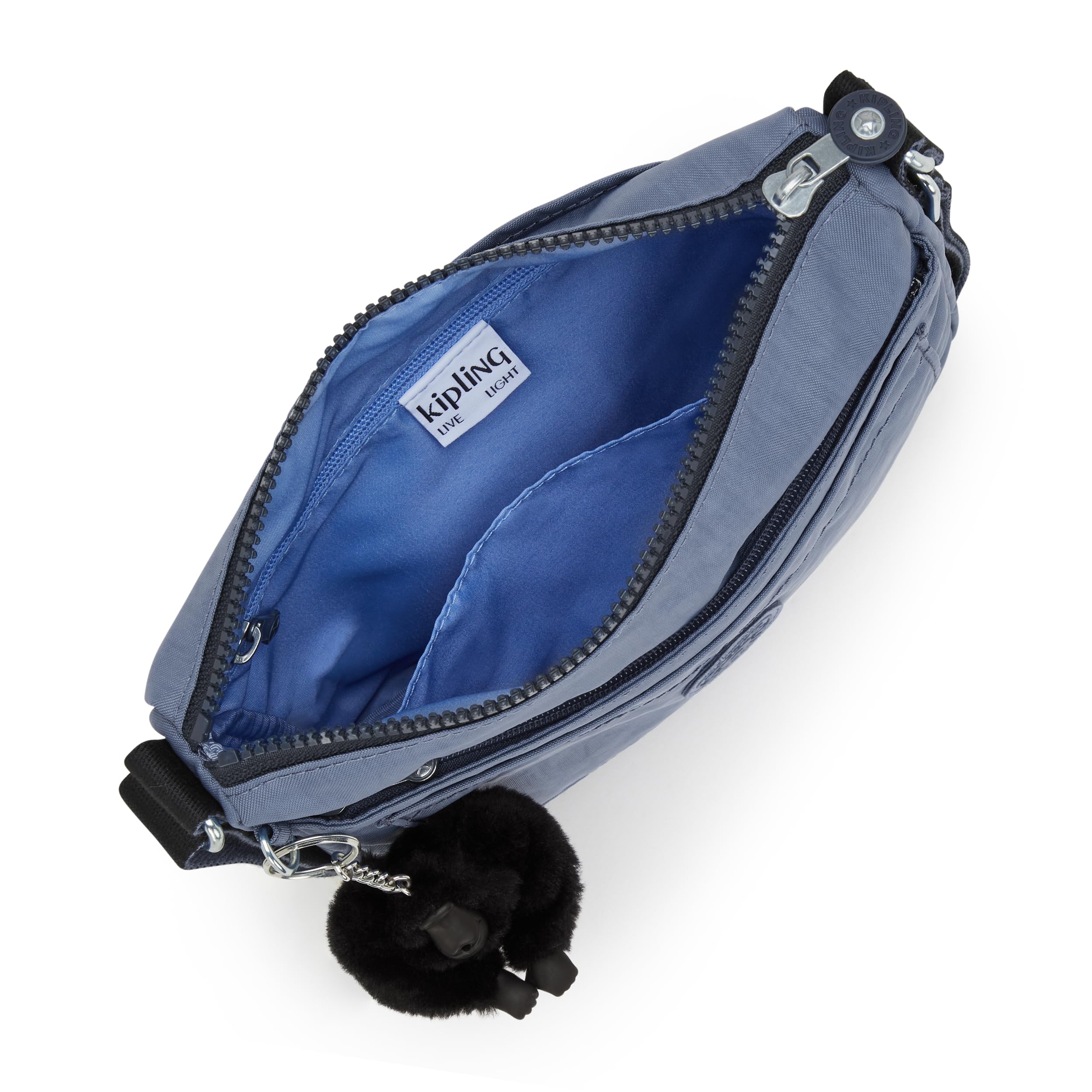 Kipling Borsa a tracolla Sebastian da donna, super leggera, resistente, borsa a tracolla