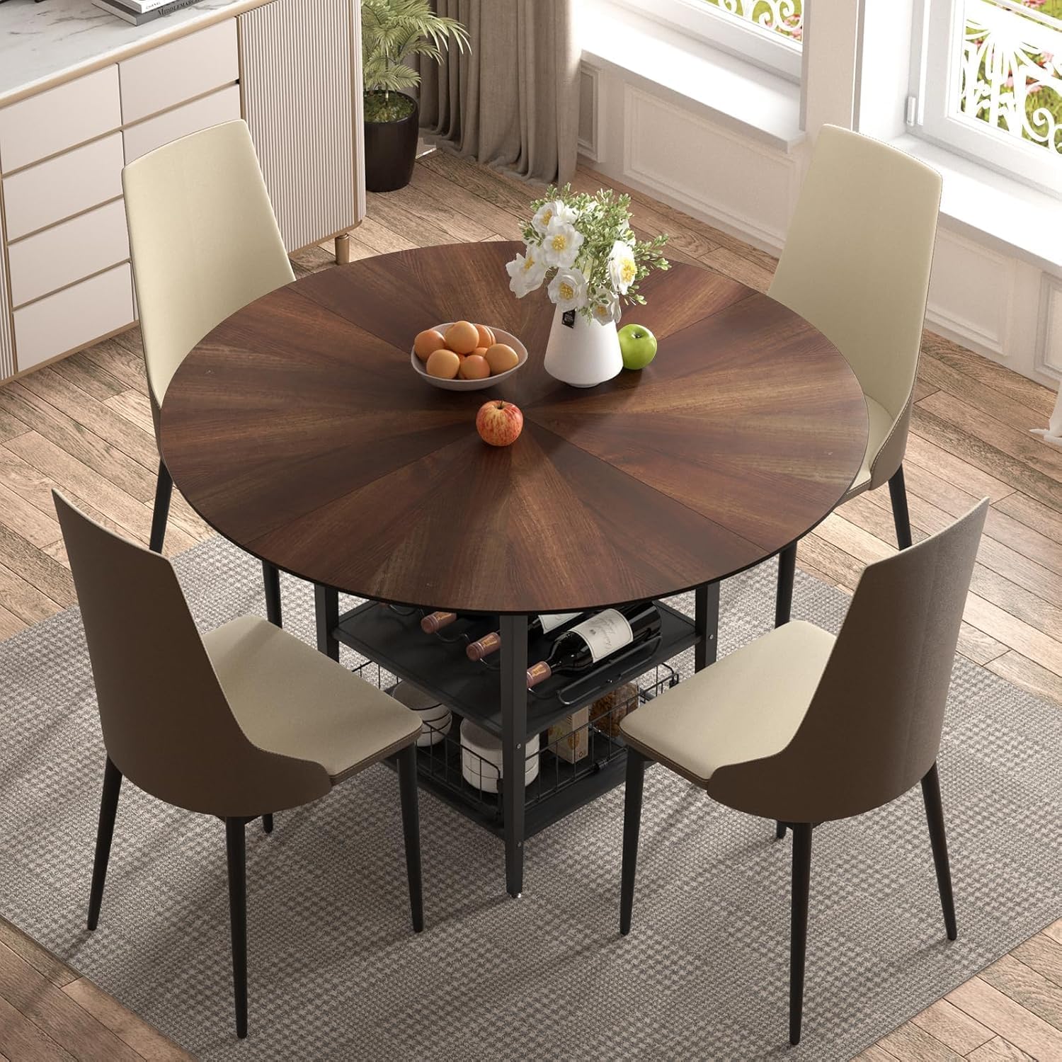 VFK 47 Round Kitchen Table Set