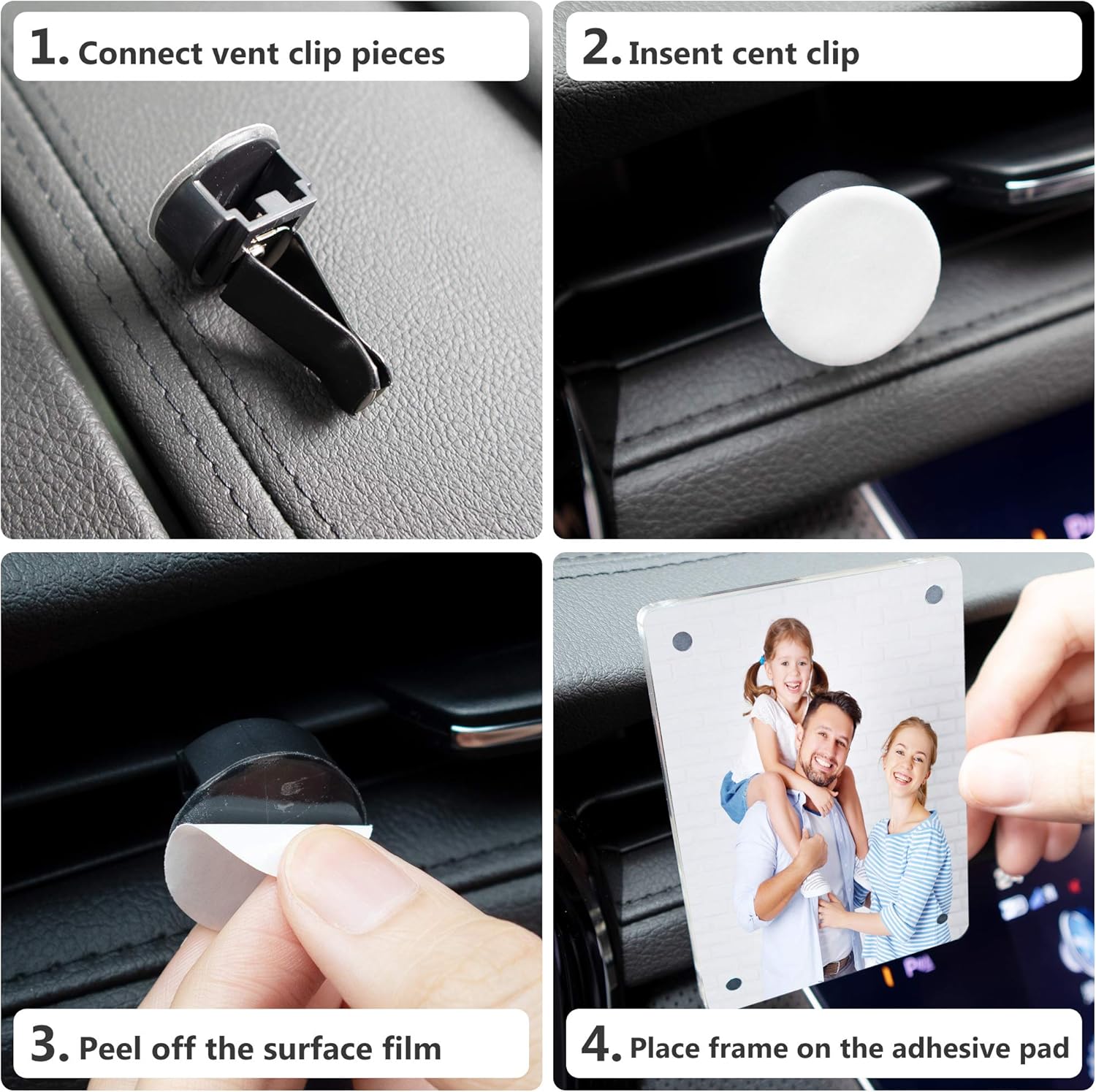 Buy Temlum Premium Acrylic Car Photo Picture Frame Fits Standard Wallet Size 2 5 X 3 5 Car Vent Photo Holder Includes Absorbent Pad For Custom Air Freshener Clips To Automotive Fan Outlet 1 Pcs Buy Temlum Premium Acrylic Car Photo Picture Frame Fits Standard Wallet Size 2 5 X 3 5 Car Vent Photo Holder Includes Absorbent Pad For Custom Air Freshener Clips To Automotive Fan Outlet 1 Pcs