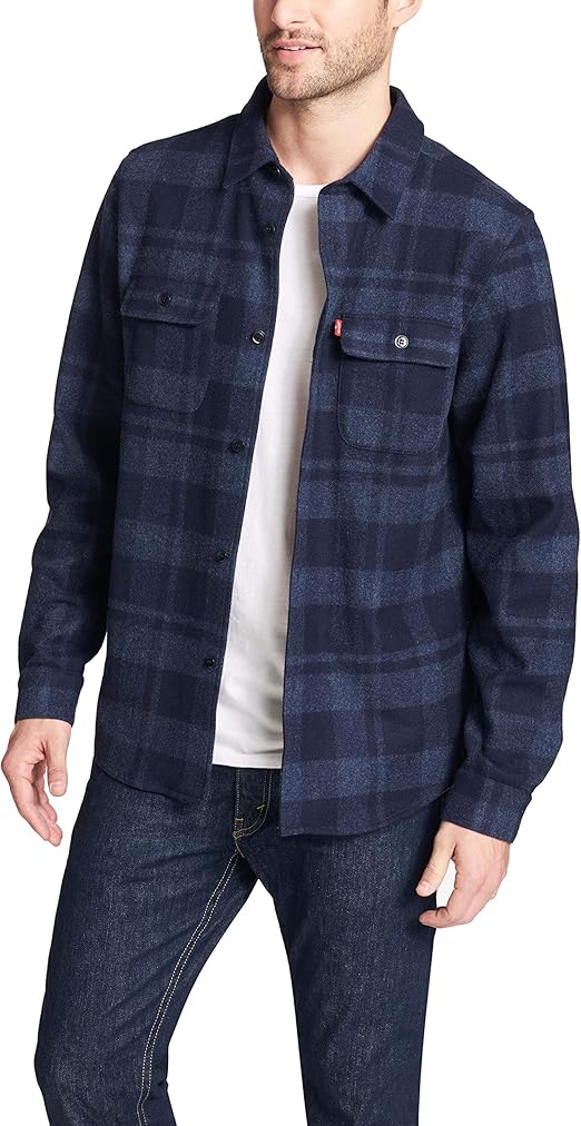 Levis wool shirt jacket Clearance