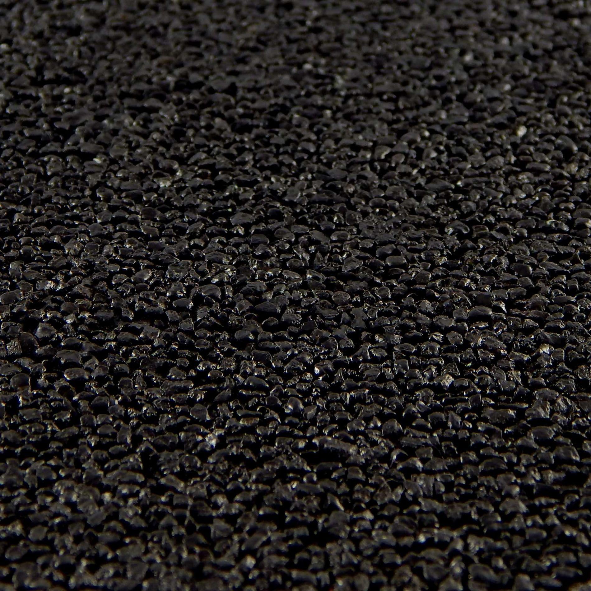 Terralith Buntsteinputz 14kg in schwarz, Sockelputz für Innen und Außen mit Reinacrylat Bindemittel aus Naturstein, 1-2mm Körnung (BSP30)