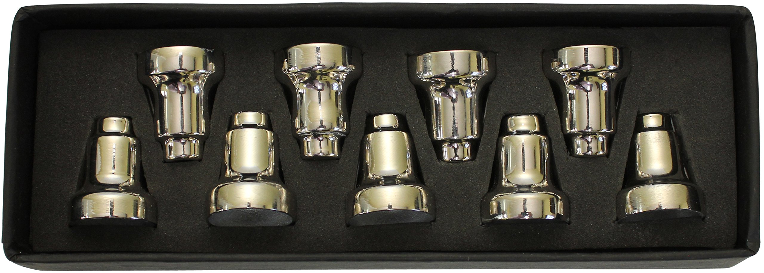 Majestic Giftware MNDC-N 1" Nickel Menorah Drip Cups Candelabra