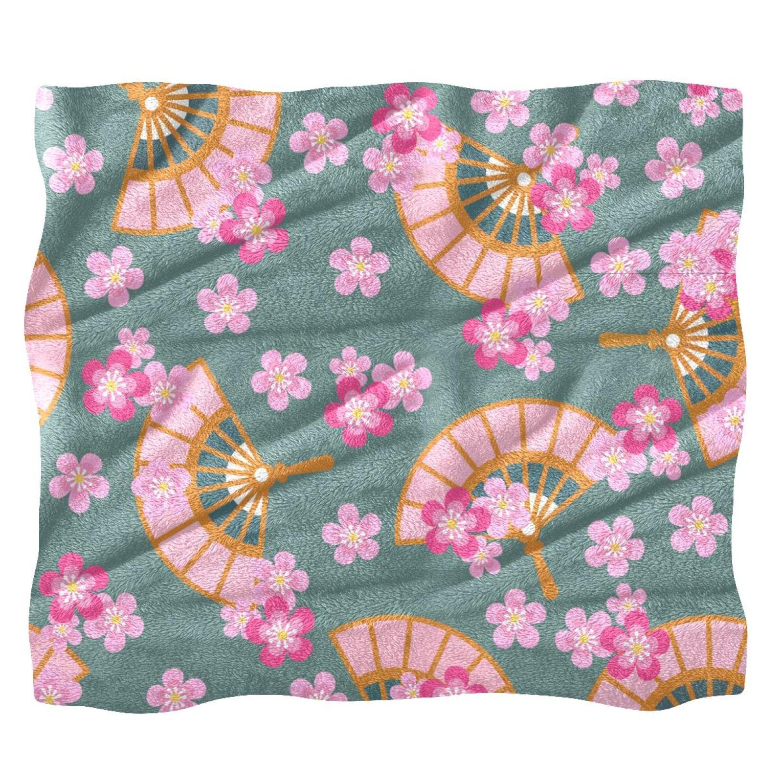 Couvre-lit fleurs florales japonais pour réchauffer les nuits des enfants