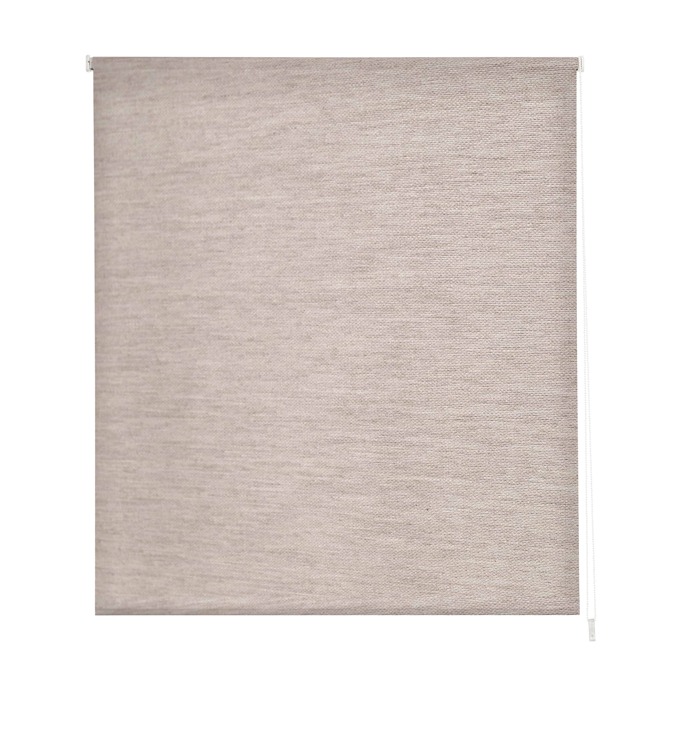 VerDELOOK Egitto bamboe rolgordijn met katoenen rand 300 x 150 cm, beige
