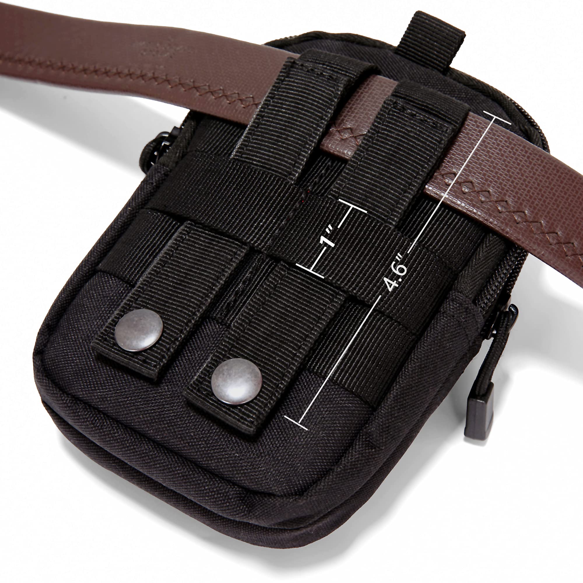 Tactical MOLLE Bag – Ginsco Gürteltasche, Wasserabweisend, Für Handy, Powerbank, Werkzeug, Outdoor & EDC