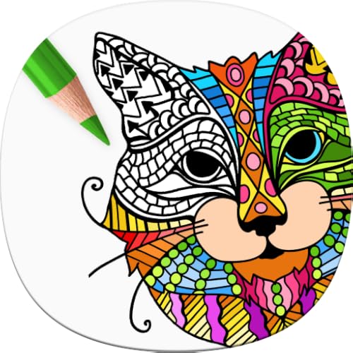 Cat Coloring Pages for Adults
