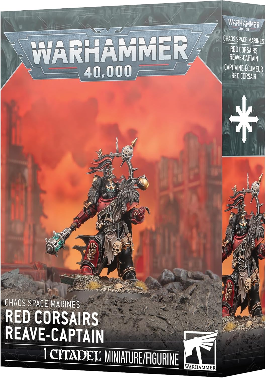 Games Workshop - Warhammer 40K - Chaos Space Marines - Red Corsairs Reave Captain