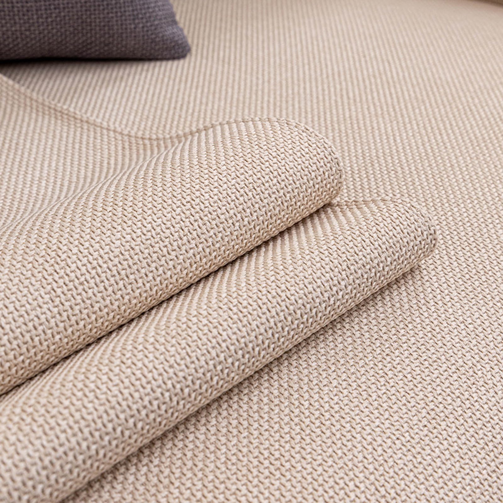 Générique Housse Canapé d'angle Imperméable 2 3 4 Places Anti Griffe Chat | Protection canapé chien,sofa cover,épaisse,douce,antidérapante lavable en machine, pour canapé en cuir(Light grey,90x320cm)