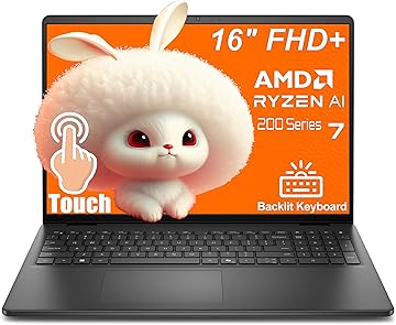 Pro 16 Touchscreen Laptop Computer - (Replaces Latitude 3550) - Intel Core Ultra 7 265U & AI for Business, 16" IPS Display, 16GB DDR5 1TB SSD, WiFi 6E, Bluetooth 5.3, Backlit Keyboard, Win 11 Pro