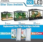 Kit d'aquarium LED Marina, 10 gallons, (15256A1)