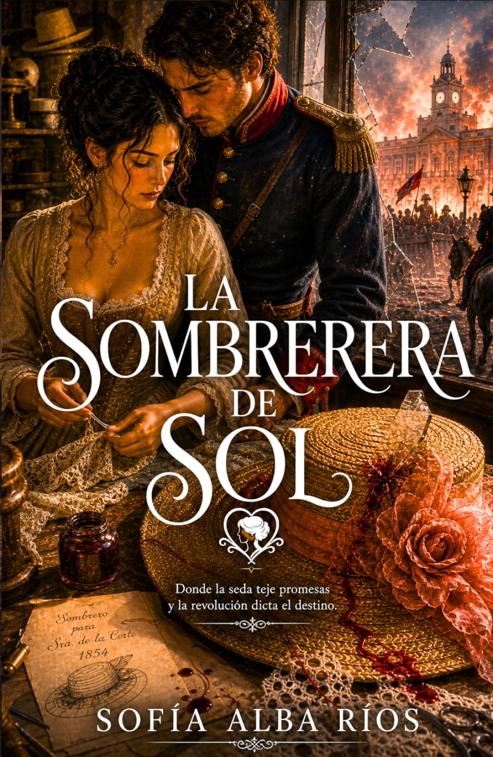 La sombrerera de Sol: Una novela de romance histórico en el Madrid de las revoluciones (Romances de época en España)