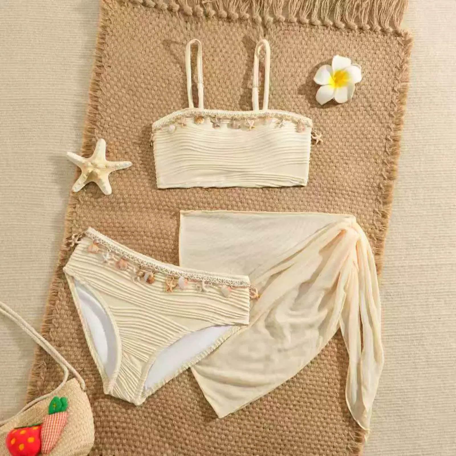 Costume da bagno estivo per bambini, costume da bagno a due pezzi, in tinta unita, tankini e pantaloncini da bagno per adolescenti e ragazzi