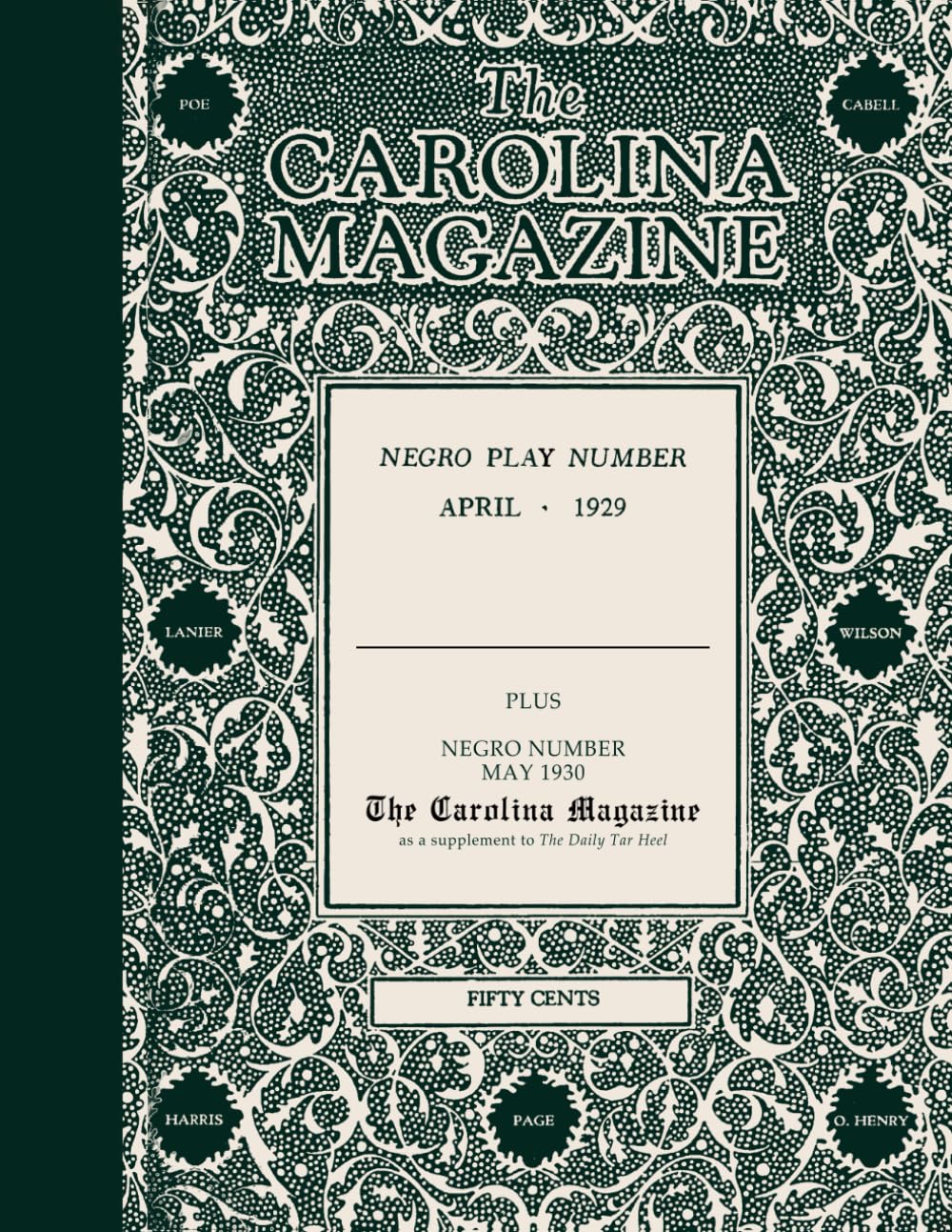 The Carolina Magazine: "Negro Numbers" 1929 and 1930 (Subscription to the Harlem Renaissance)