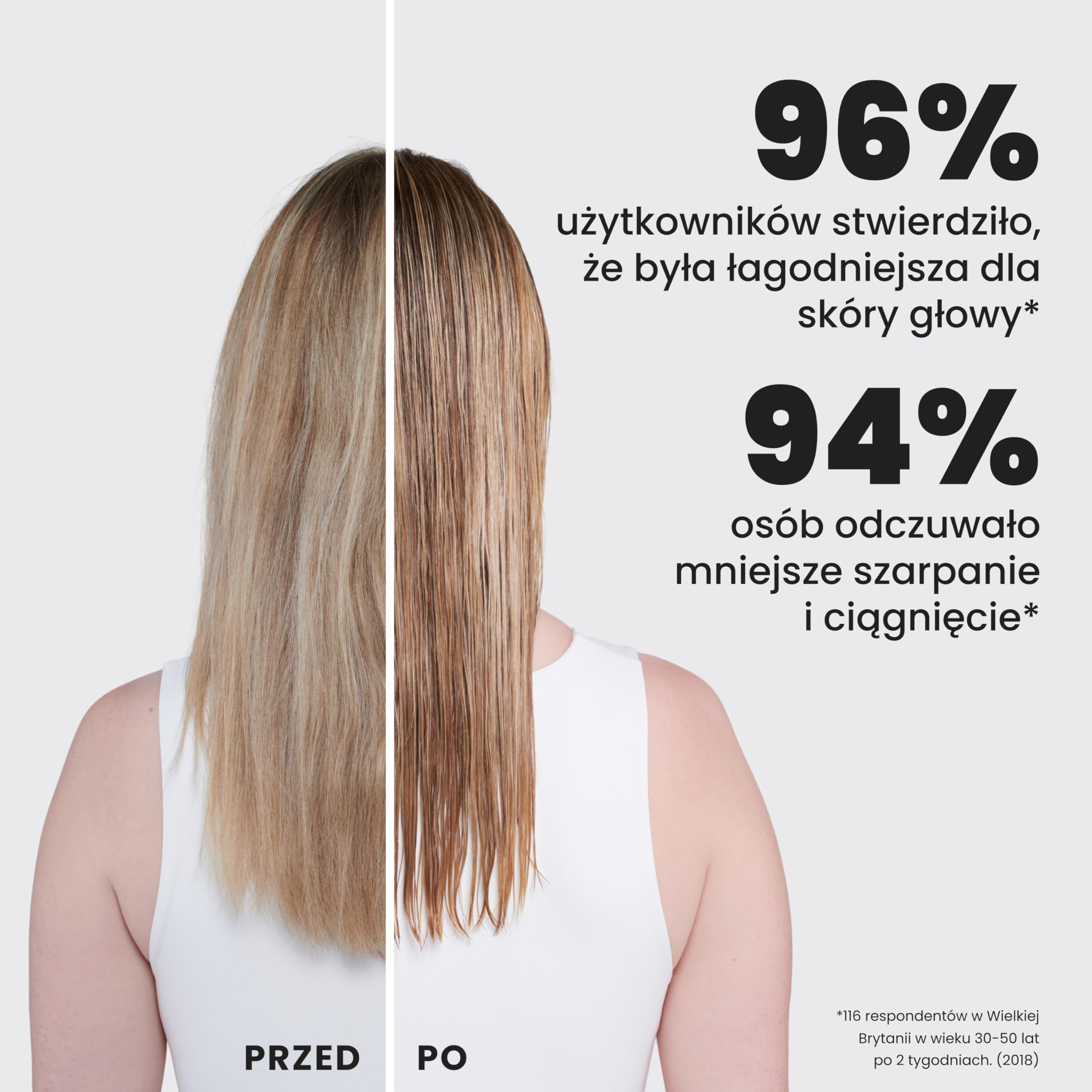 Tangle Teezer Fine & Fragile Ultimate Detangler, do cienkich i delikatnych - Miękkie, elastyczne ząbki redukują łamanie i ciągnięcie - Łagodna dla delikatnych włosów - Błękit morskiej piany