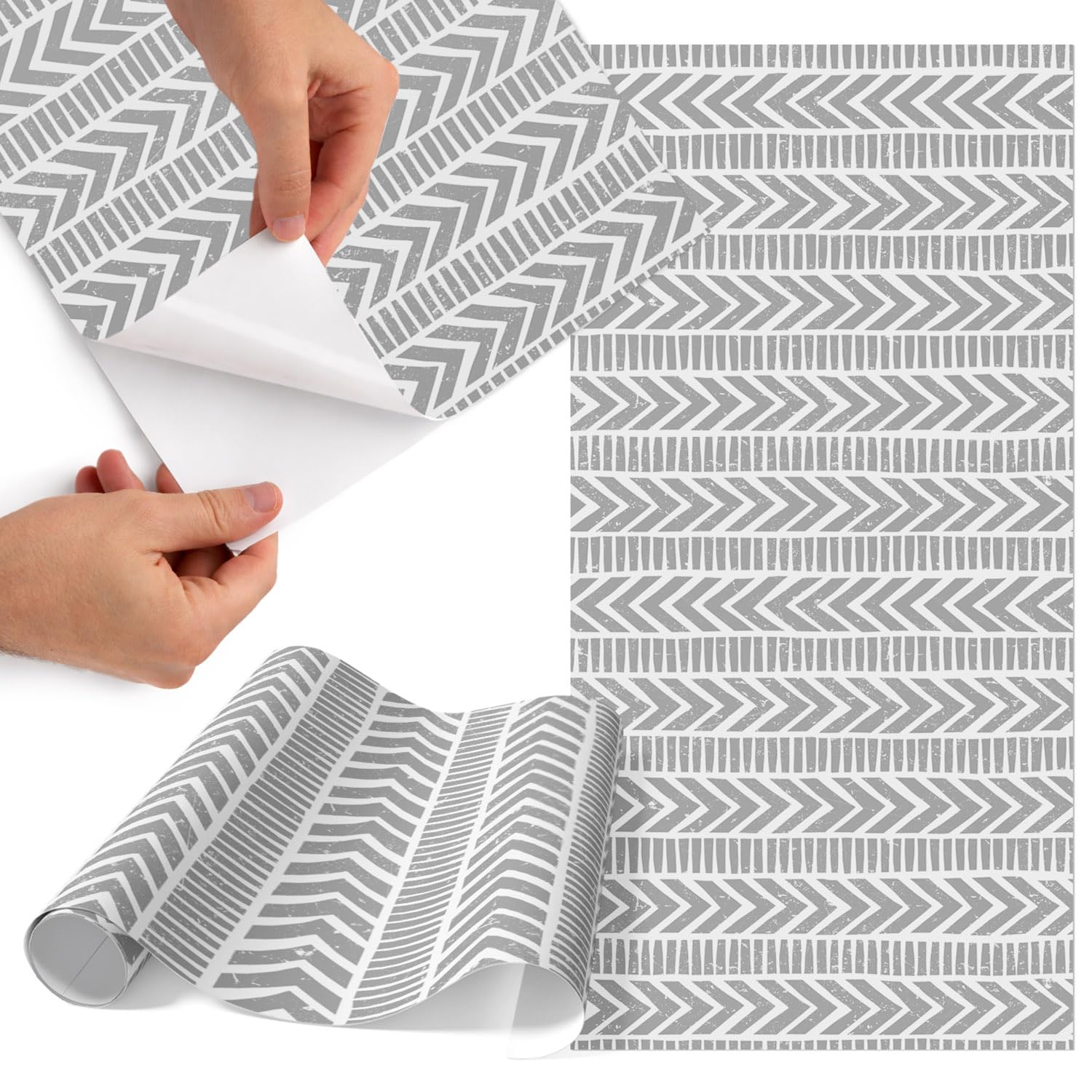 Papel adhesivo para muebles fácil de limpiar autoadhesivo decorativo mate