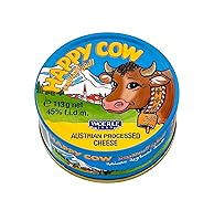 Vista 10 de Happy Cow Halal - Queso procesado austriaco de 12 oz (340 g) lata de fácil apertura, rico sabor a cheddar, larga vida útil, perfecto para cocinar