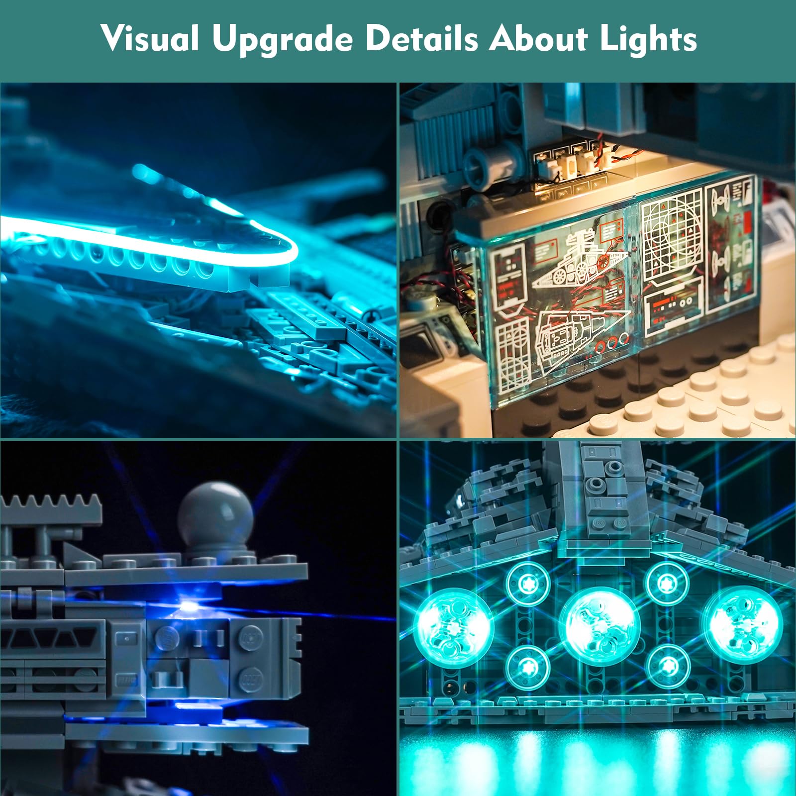 Amazon.co.jp: LocoLee LEDライトキット レゴ75394 インペリアル