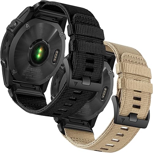 Miniatura 4 de Zeit Diktator Correas de reloj Quickfit de 1.024 in compatibles con Garmin Tactix 7 ProFenix 7X Pro7X6X Pro5X pro5XDescent MK2 MK1 Tactix