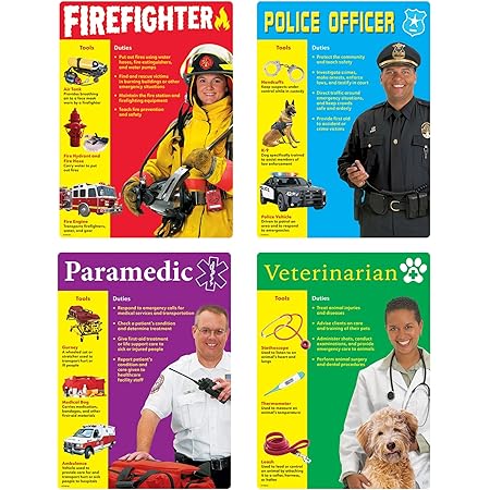 TREND Community Helpers Learning Set, 16 pcs.