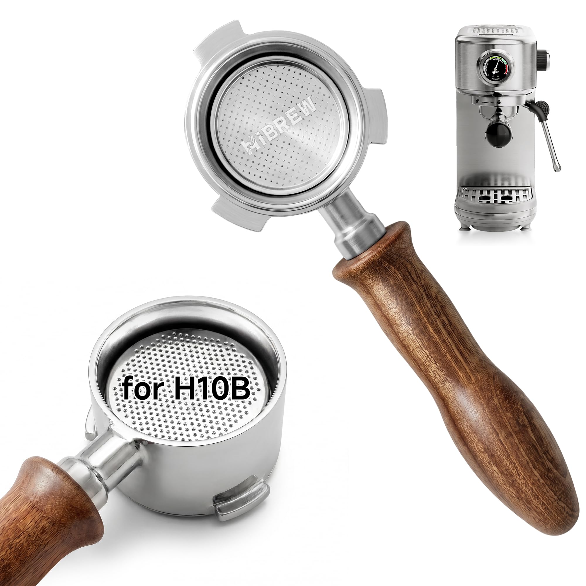 breoのmondiale hand refle ip630 Amazon.com: HIBREW 51mm 3 Ear Bottomless Portafilter for H10B