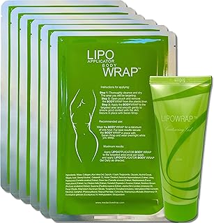 Body Wrap With Guarana, Green Tea, and Seaweed Wraps Works for Stomach Belly Legs
