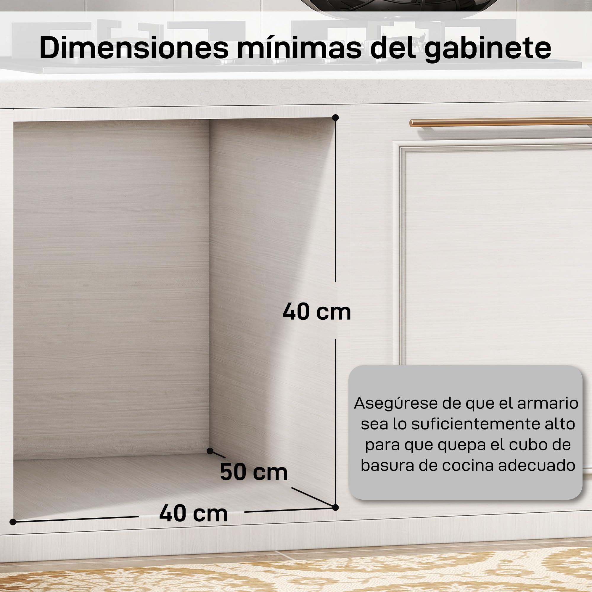 HOMCOM Cubo de Basura bajo Fregadero con 2 Cubos 30L (15Lx2) Gris Claro | Cubos de Basura, 2 Contenedores de Reciclaje Extraíbles, Fijación Inferior, para Reciclaje y Residuos