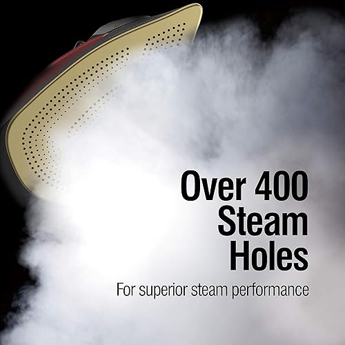 Miniatura 6 de CHI Steam Plancha para ropa con suela de cerámica con infusión de titanio 1700 vatios cable retráctil apagado automático de 3 vías más de 400