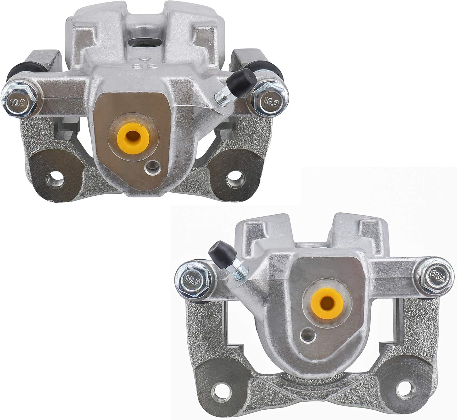 19B6186+19B6187 Rear Brake Caliper Set Driver & Passenger Side Brake Caliper for Pontiac Vibe 2009-2010; for Toyota Matrix 2009-2012
