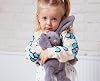 Babyjem Uyku Arkadaşım Oturabilen Tavşan 35 Cm Gri Gri 8681049227300