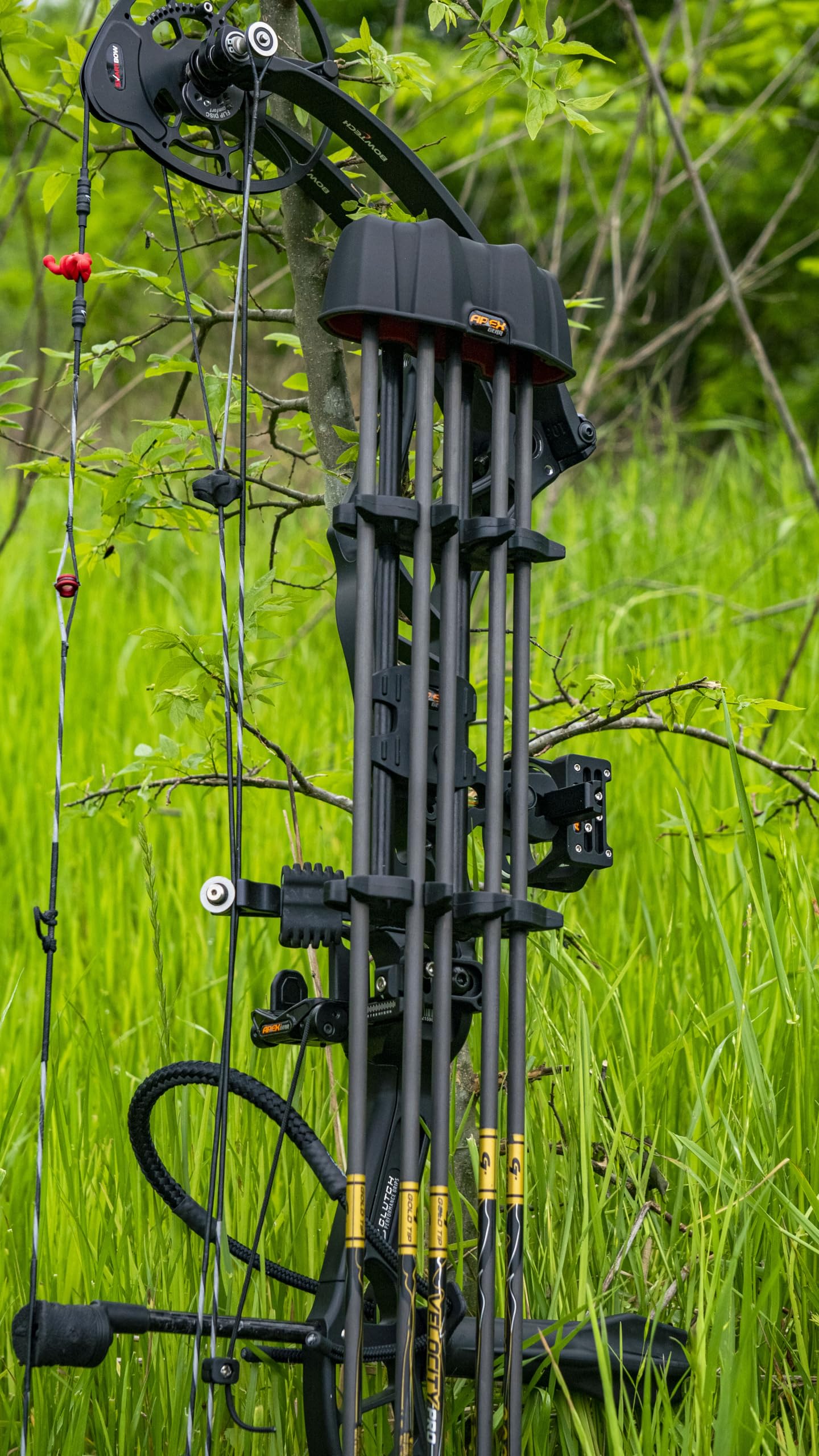 Amazon.com : Apex Reactor XL Quiver Black 5 Arrow, AG240B,X-Large