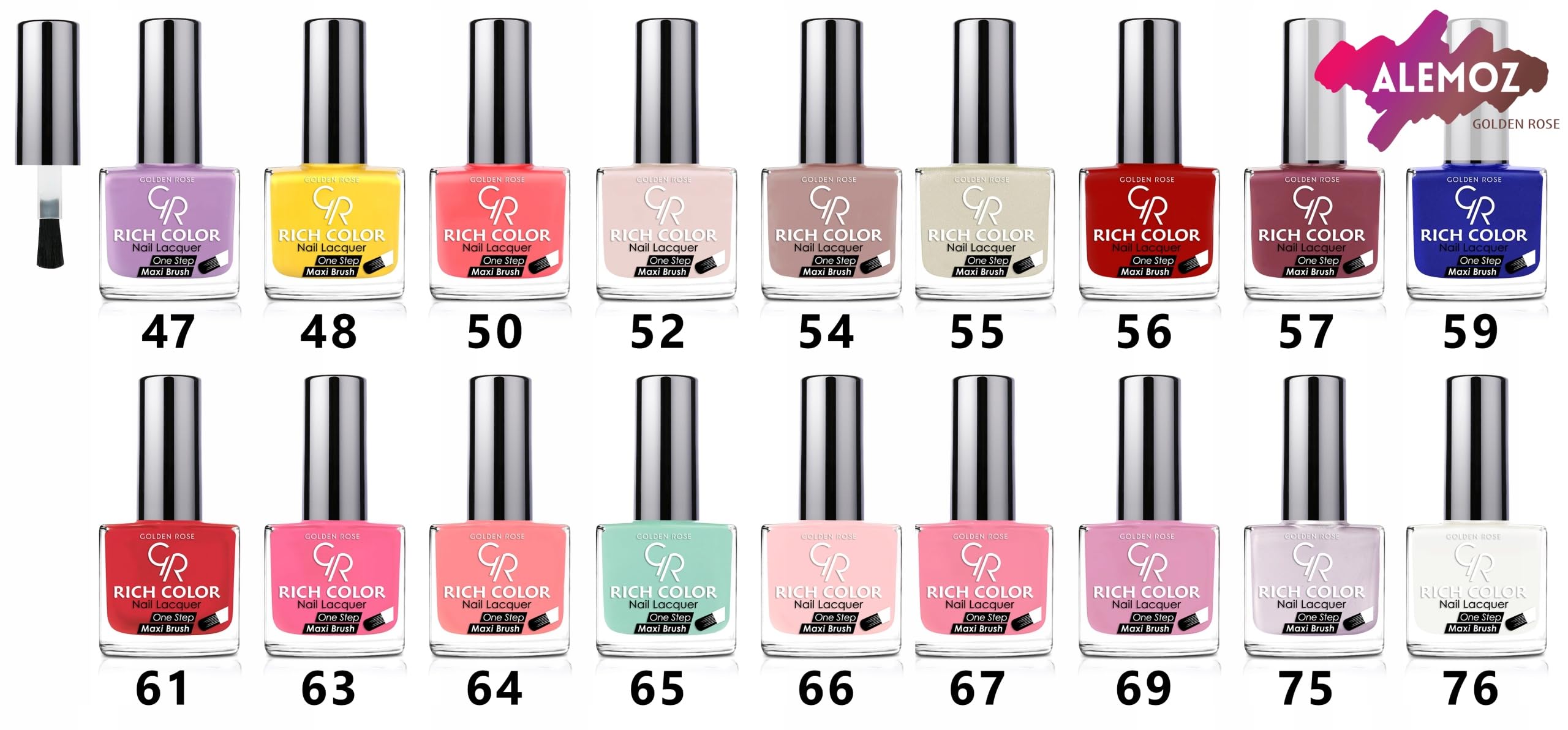 Golden Rose Rich Color Nail Lacquer Oje - 102