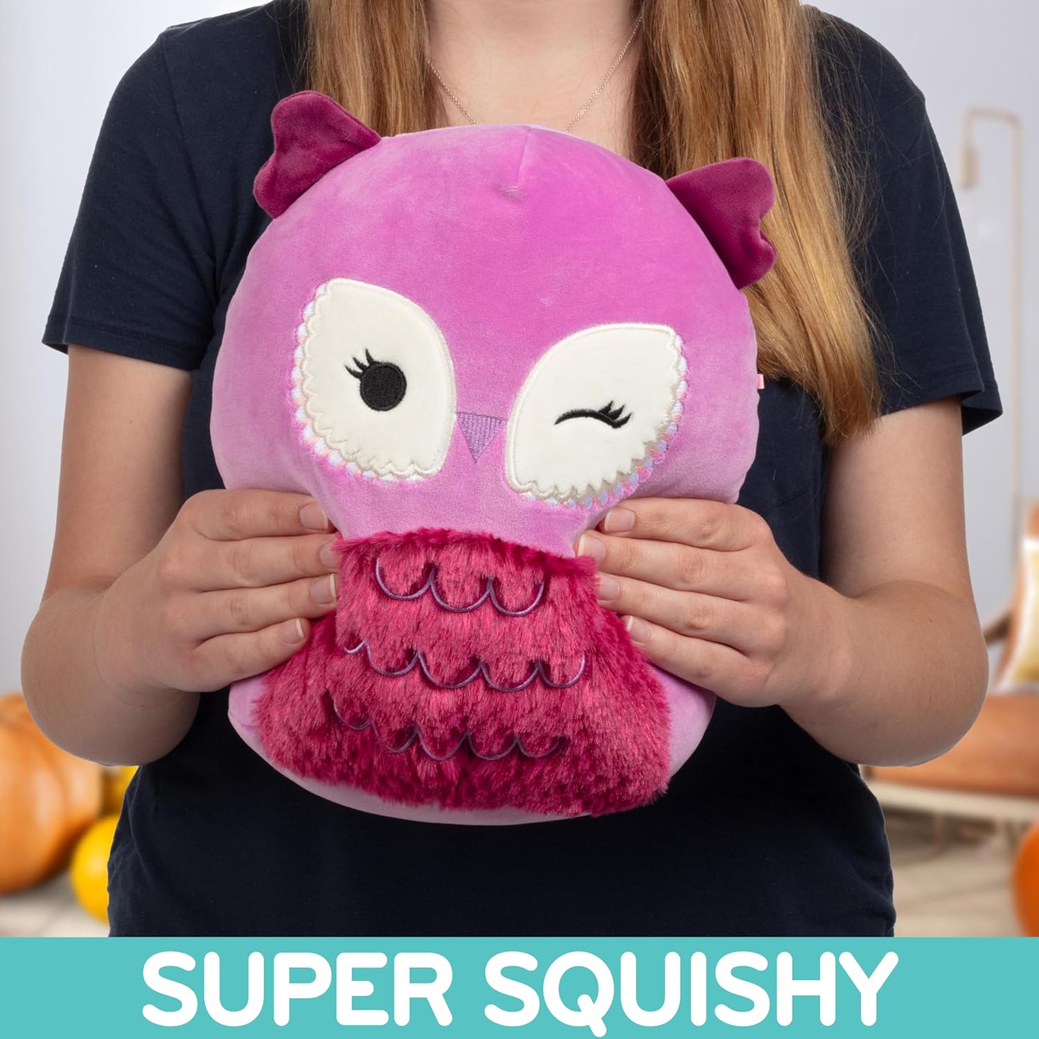 Squishmallows 10 Inch Aurora The Valentine's Day Owl - Official Jazwares Plush - Collectible Squishy Soft Stuffed Animal Toy - 2026 Limited Edition - Gift for Kids, Boys, & Girls - Image 3