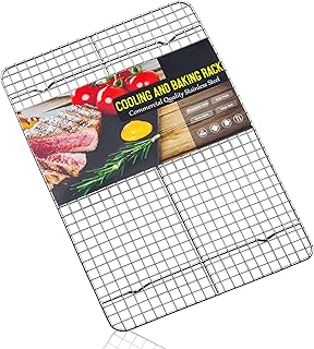 Estmoon Cooling Rack Stainless Steel, Cooling Racks for Baking, 16.5 Inch Cooling Rack Oven Safe,Heavy Duty Wire Rack Oven...