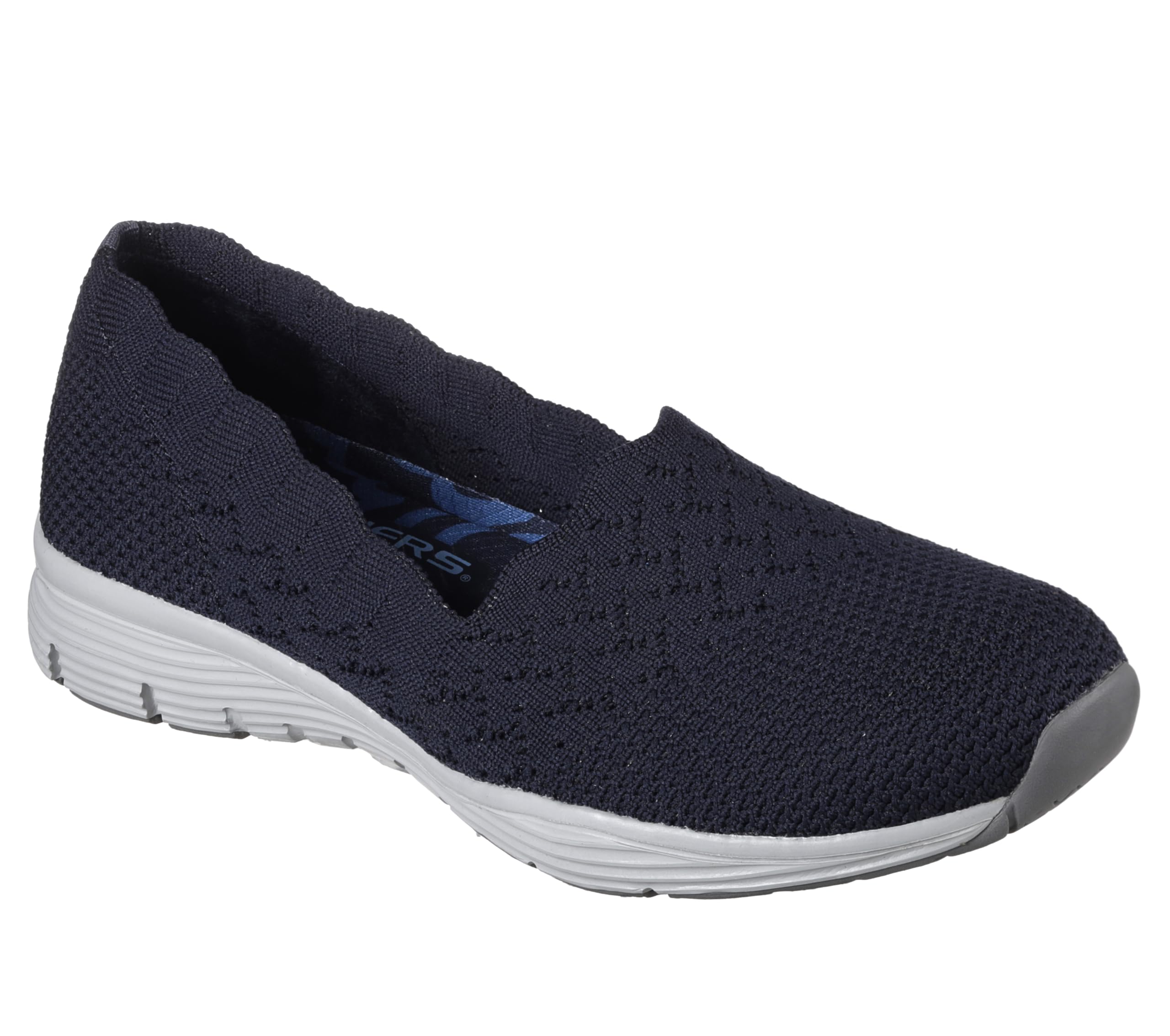 Womens Seager Navy Casual Slip On Shoe, 3 UK (6 US)