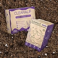 Vista 6 de CLEARALIF Kit de sábanas de detergente todo en uno, aroma a lavanda, 160 hojas de lavandería + 160 hojas de secado, juego de lavandería ideal
