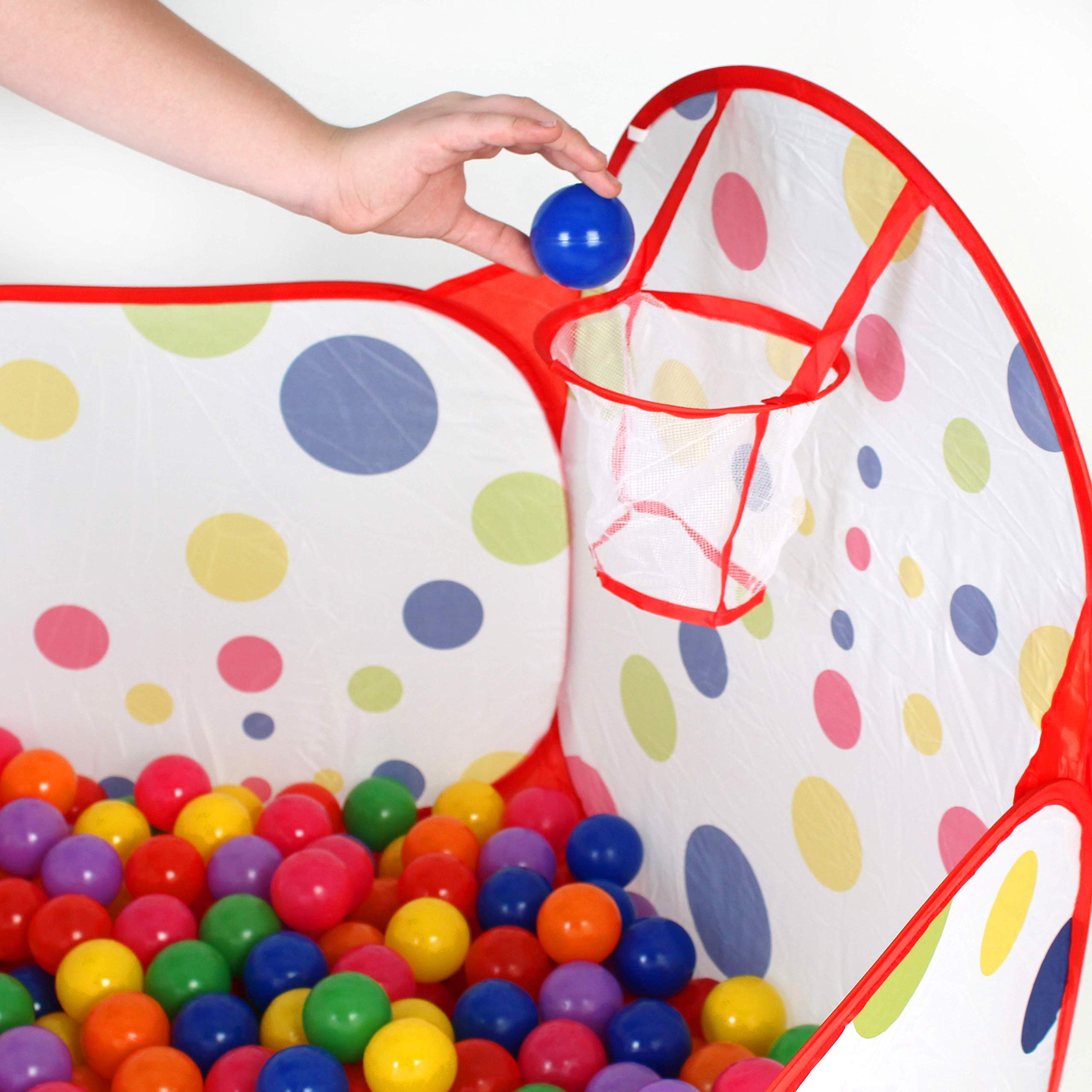 FoxPrint Basketball Ball Pit Toddler Ball Pit Tent Sensory Ball Pit