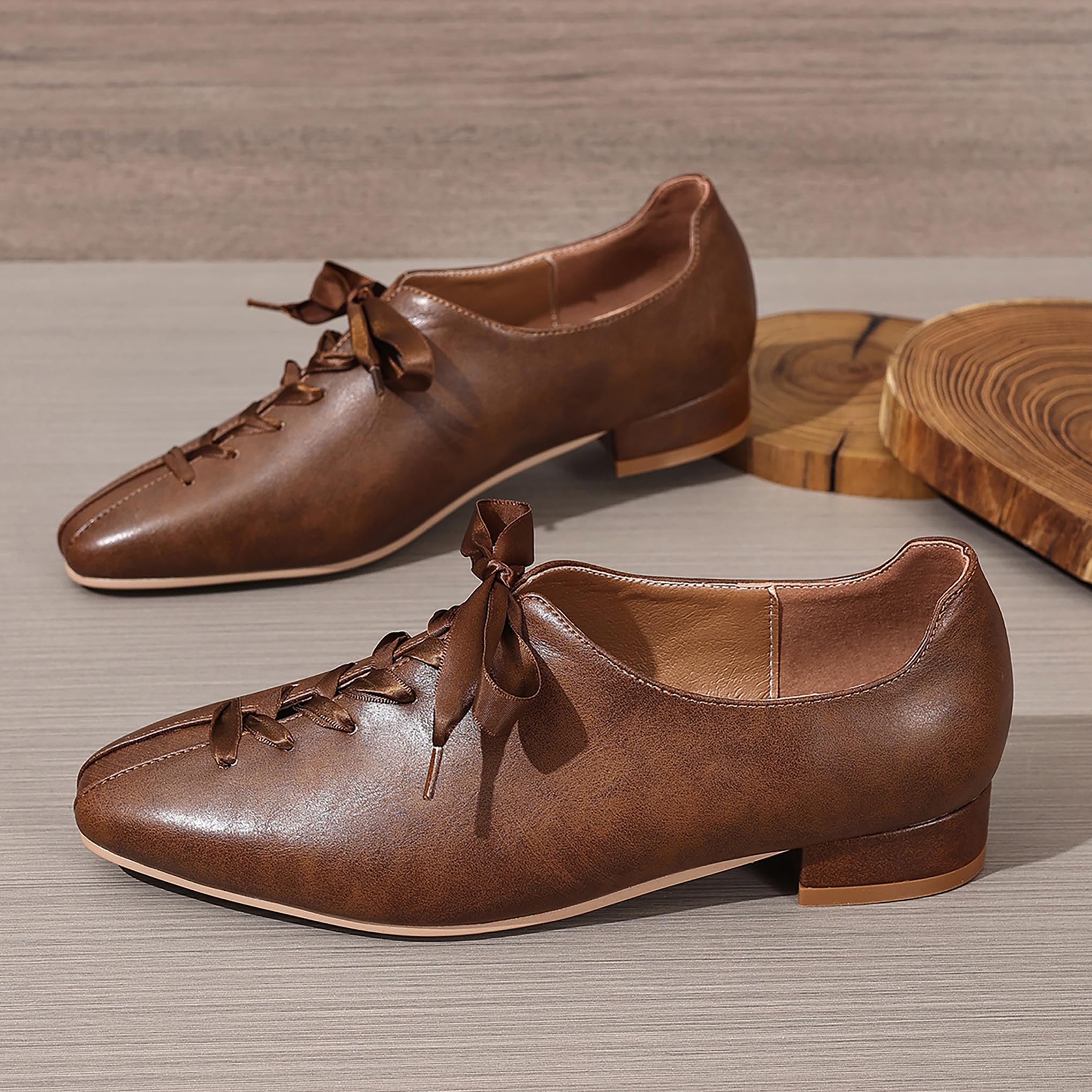 Bviennic Decollete Donna Tacco Largo Basso Numero 34-43