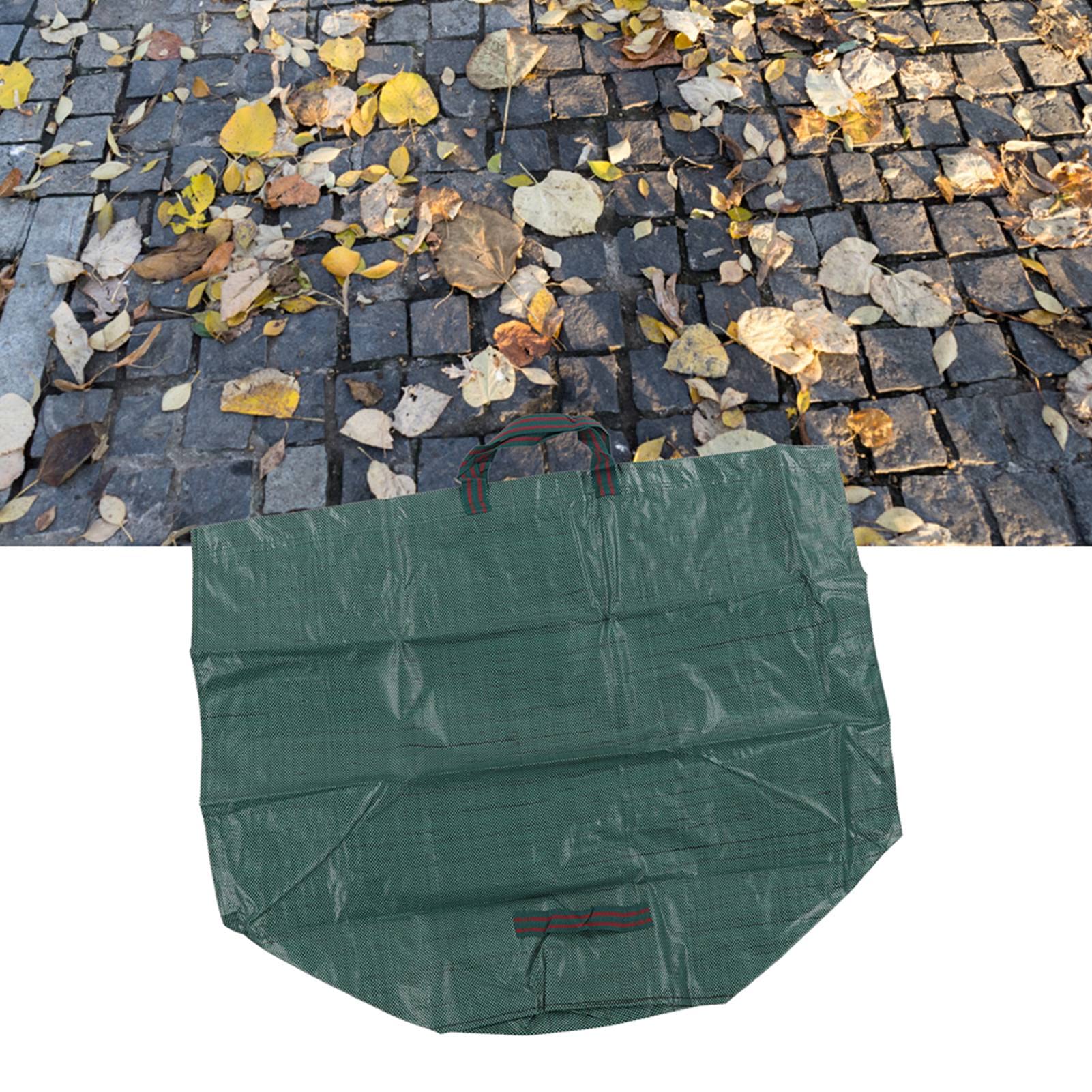 FLEXMAN 3 Szt. Torby Ogrodowe, 65X65x83cm Materiał Tkany Z PP Składane Torby Ogrodowe Na Liście 300L Wytrzymałe Torby Ogrodowe Wielokrotnego Użytku Galonowe Na Trawnik Na Trawnik