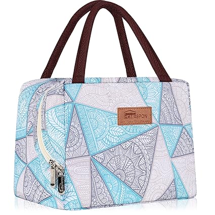 HOMESPON Lunch Bag Insulated Tote Bag Lunch Box Resuable Cooler Bag Lunch Container Waterproof Lunch Holder for Women/Men