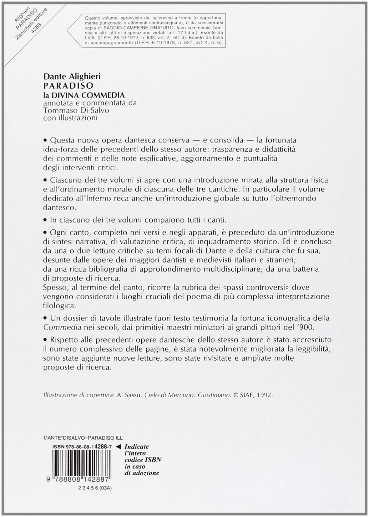 La Divina Commedia. Paradiso (Vol. 3)